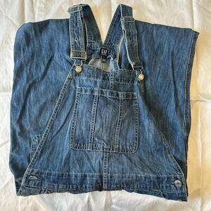 Gap Women's Blue and Navy Dungarees-overall